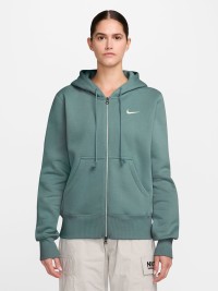 Толстовка жіноча Nike W NSW PHNX FLC STD FZ HDY бірюзова HJ0995-017 изображение 2
