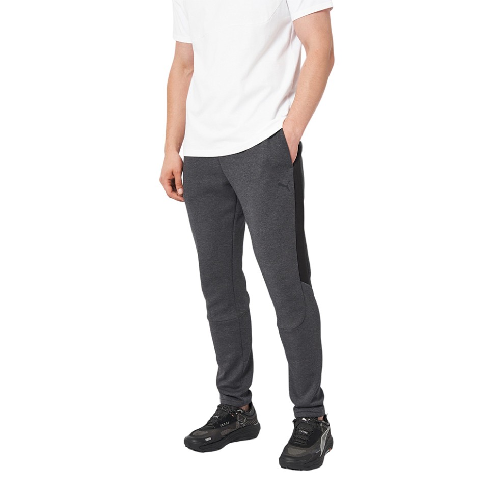 Брюки мужские Puma EVOSTRIPE CORE Pants темно-серые 63153307 — фото 2