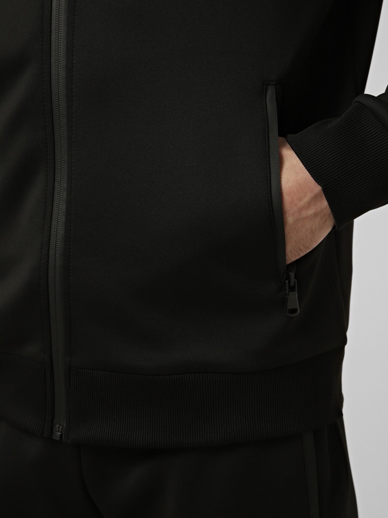 Толстовка мужская Radder Cravix черная 122618-010 изображение 4