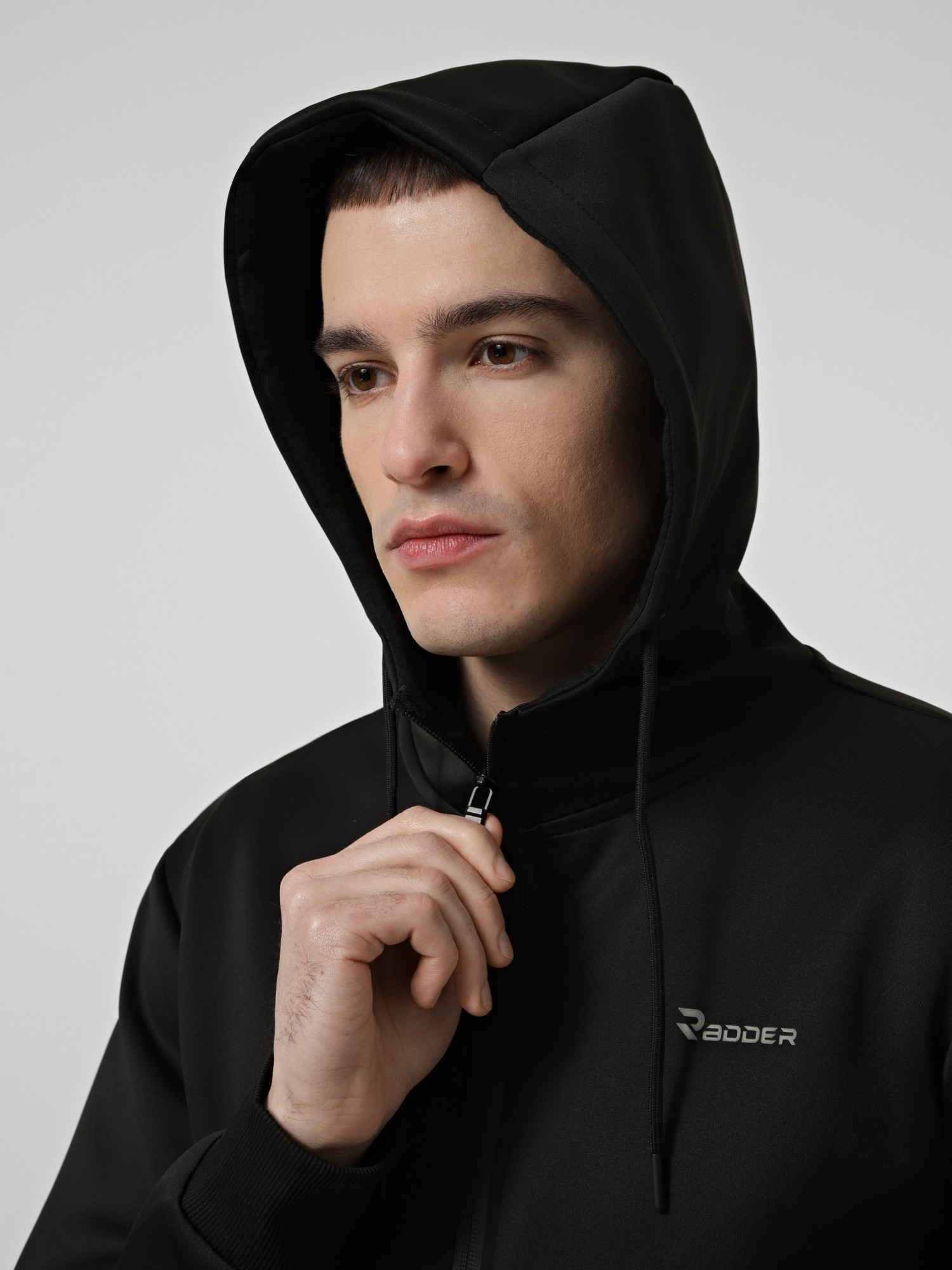 Толстовка мужская Radder Cravix черная 122618-010 изображение 5