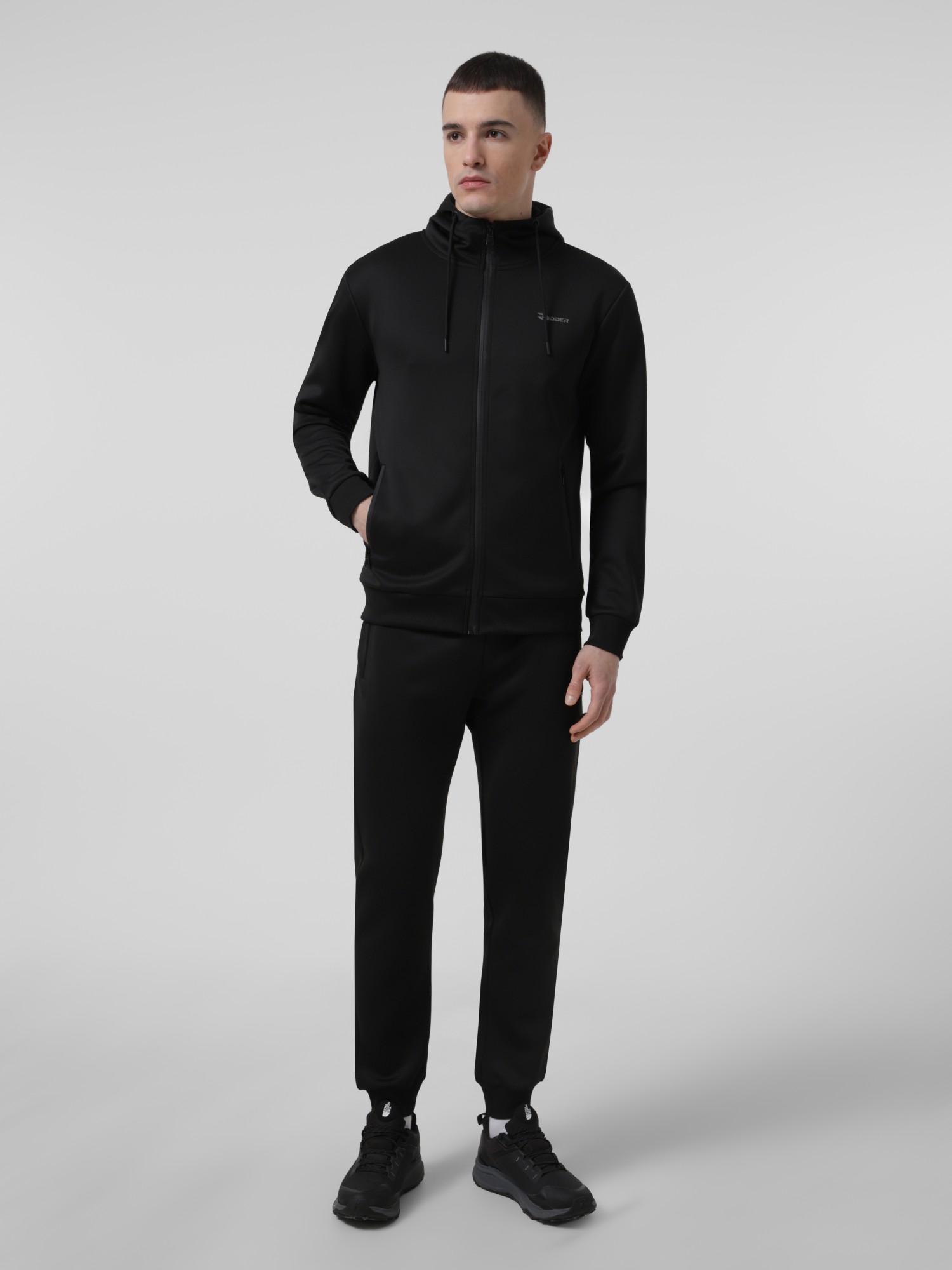 Толстовка мужская Radder Cravix черная 122618-010 изображение 6