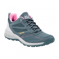 Кроссовки женские Jack Wolfskin Woodland Vent Low W серые 4039251-6331 изображение 3