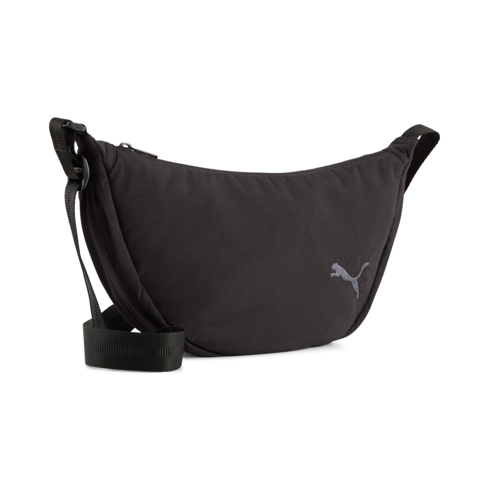 Сумка женская Puma HER Half Moon Bag черная 09270601 — Sport City Сумка женская Puma HER Half Moon Bag черная 09270601