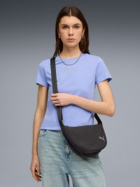 Сумка жіноча Puma HER Half Moon Bag чорна 09270601 изображение 5