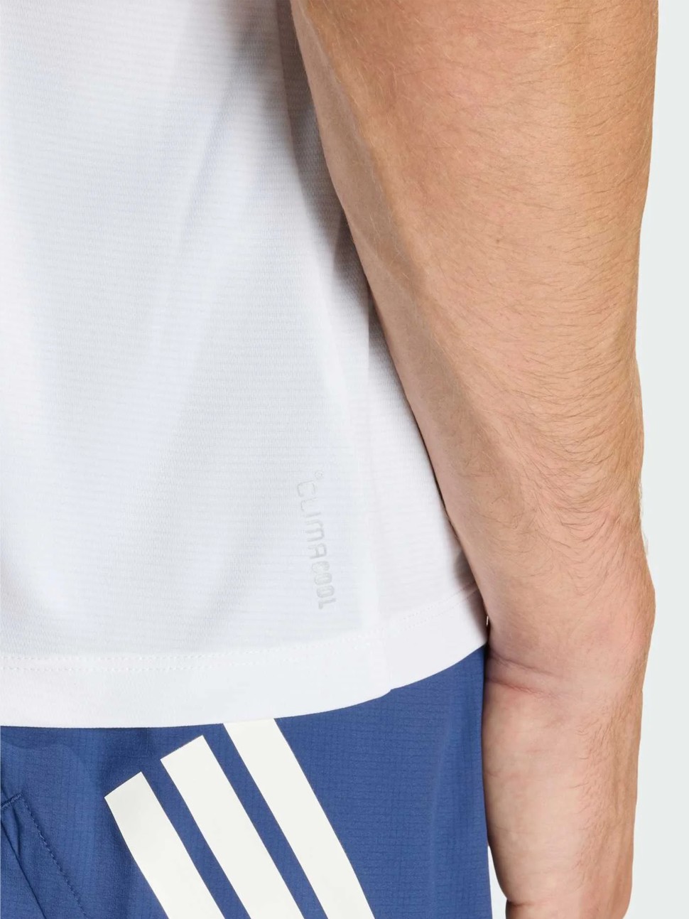 Футболка чоловіча Adidas Run Ess Tee M біла KB5960 — фото 5