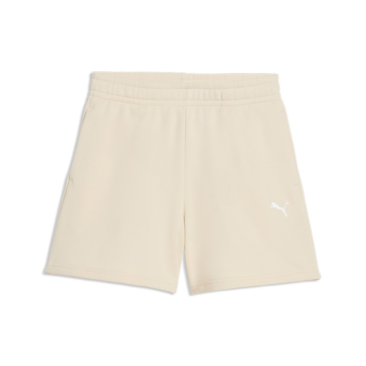 Шорты детские Puma ESS Logo High Waist Shorts TR G молочные 69172187 изображение 1