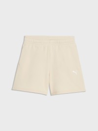 Шорты детские Puma ESS Logo High Waist Shorts TR G молочные 69172187 изображение 2