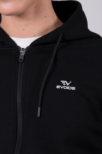 Толстовка женская Evoids Revis черная 552131-010 изображение 4