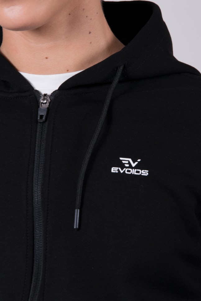 Толстовка женская Evoids Revis черная 552131-010 изображение 4