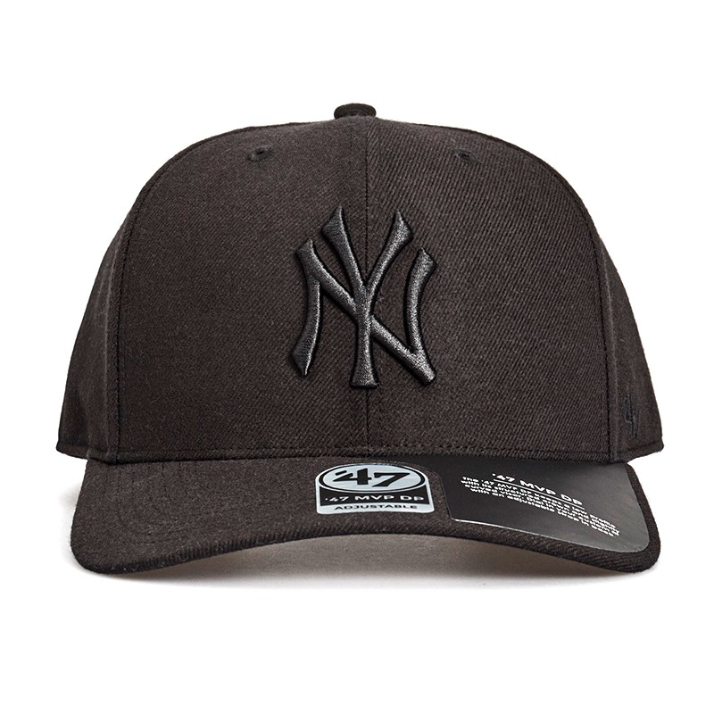 Бейсболка 47 Brand New York Yankees чорна B-CLZOE17WBP-BKA — фото 1