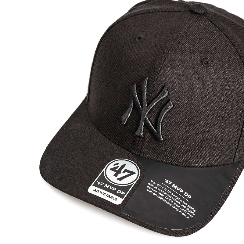 Бейсболка 47 Brand New York Yankees чорна B-CLZOE17WBP-BKA — фото 2