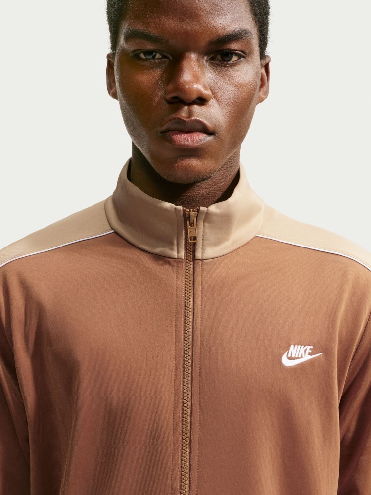 Костюм чоловічий Nike M NK CLUB PK TRK SUIT пісочний HV1444-270 изображение 4
