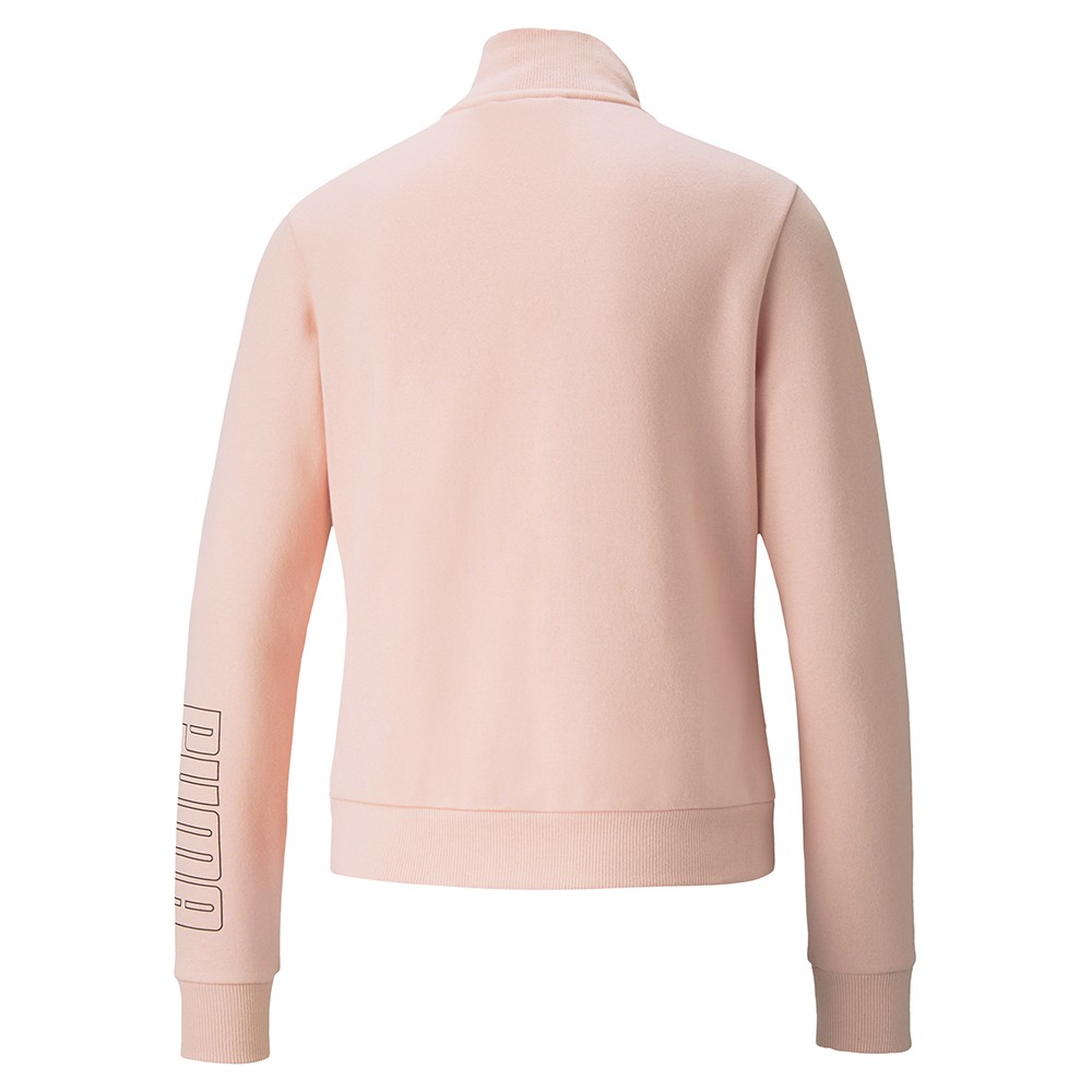 Толстовка женская Puma Puma Power Logo Track Jacket розовая 85593136 изображение 2