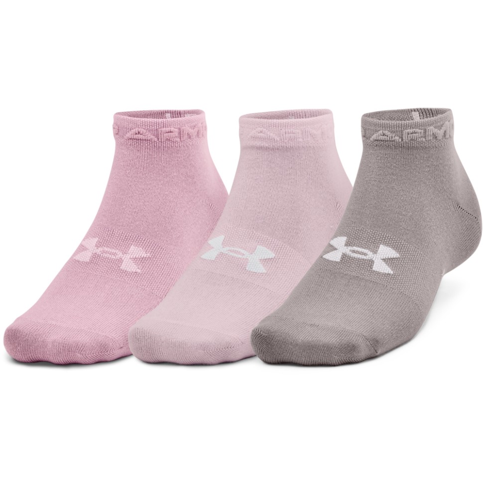 Шкарпетки Under Armour Ua Essential Low Cut 3Pk рожеві 1365745-698 — Sport City Шкарпетки Under Armour Ua Essential Low Cut 3Pk рожеві 1365745-698