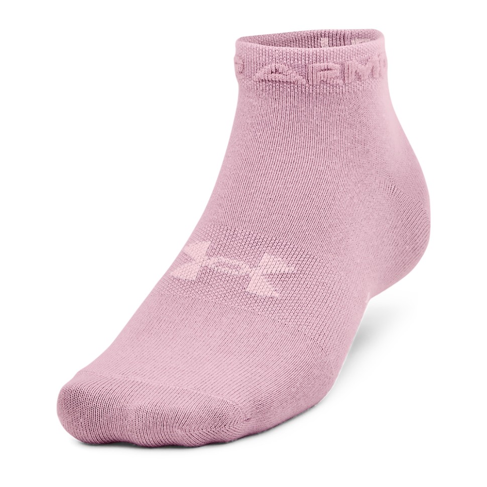 Носки  Under Armour Ua Essential Low Cut 3Pk розовые 1365745-698 изображение 2