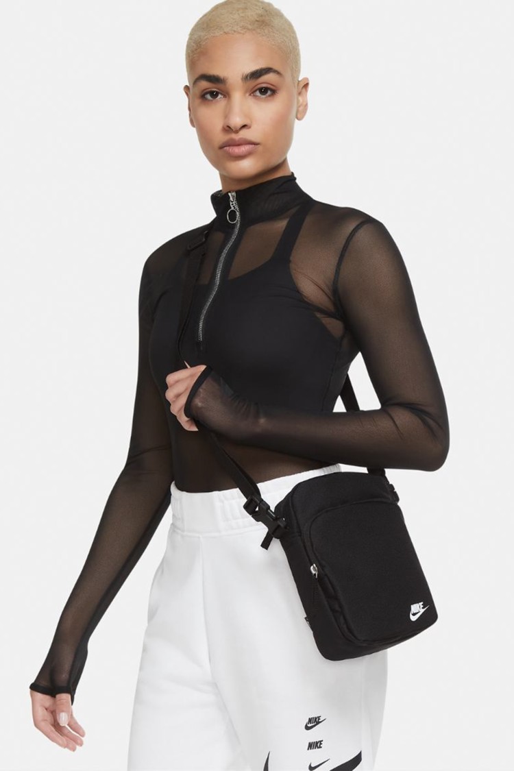 Сумка Nike Nk Heritage Crossbody -  Fa21 черная DB0456-010 изображение 6