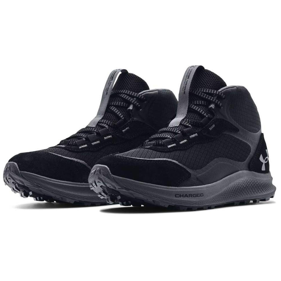 Черевики чоловічі Under Armour Ua Charged Bandit Trek 2 чорні 3024267-001 изображение 2