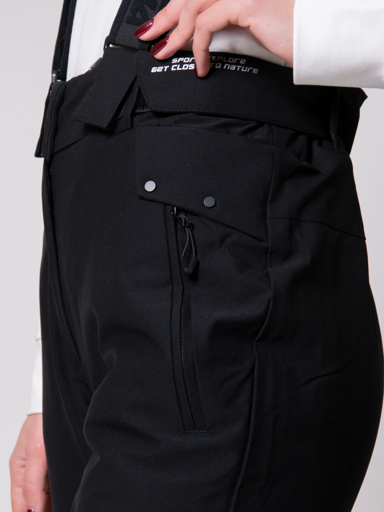 Брюки женские WHS черные 561204-010 изображение 3