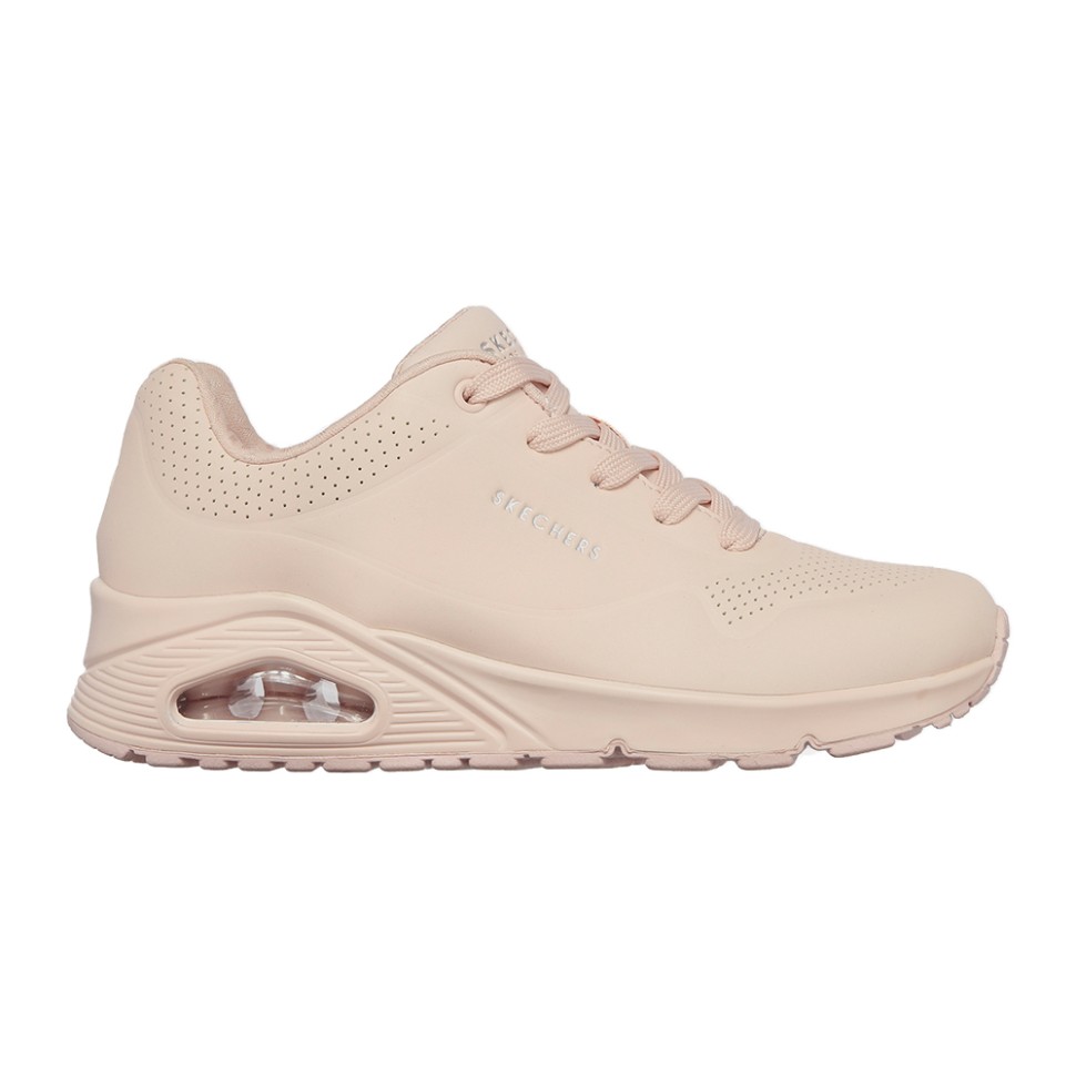 Кросівки жіночі Skechers Uno - Frosty Kicks рожеві 155359 LTPK — фото 1