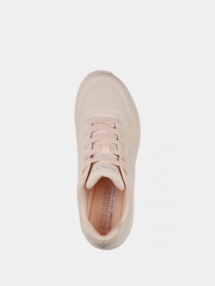 Кросівки жіночі Skechers Uno - Frosty Kicks рожеві 155359 LTPK изображение 4