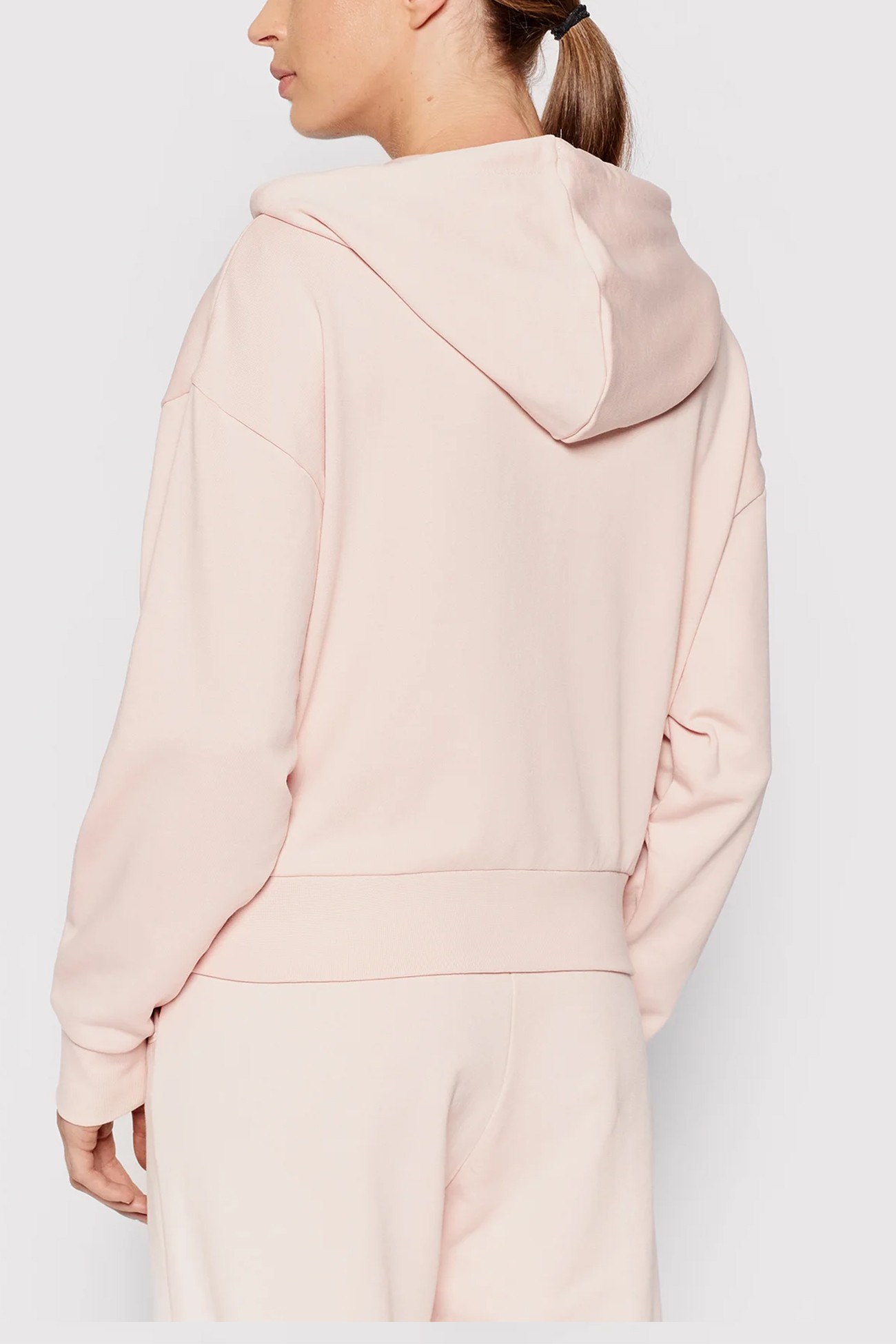 Толстовка жіноча Puma Her Full-Zip Hoodie Tr рожева 58952136 изображение 3