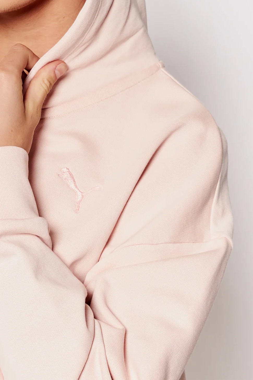 Толстовка жіноча Puma Her Full-Zip Hoodie Tr рожева 58952136 — фото 4
