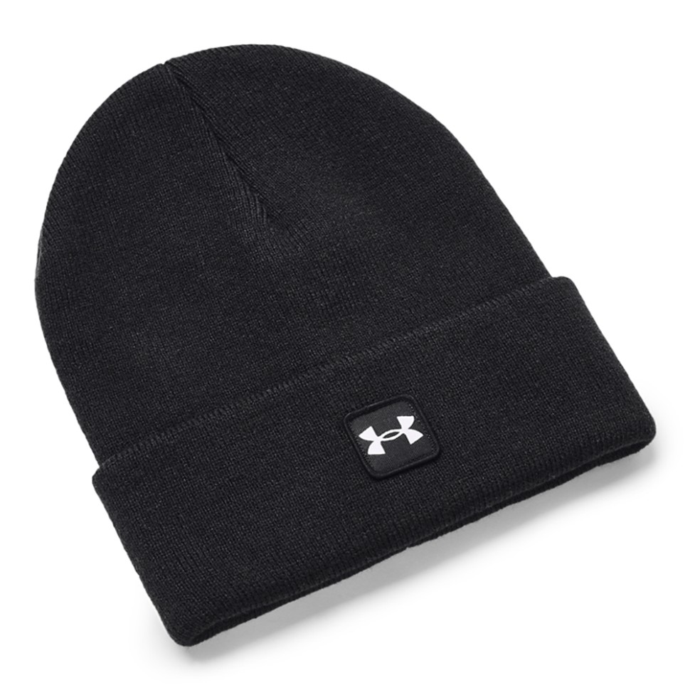 Шапка Under Armour UA Halftime Cuff чорна 1373155-001 — фото 1