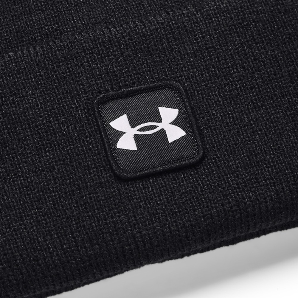 Шапка Under Armour UA Halftime Cuff чорна 1373155-001 изображение 2