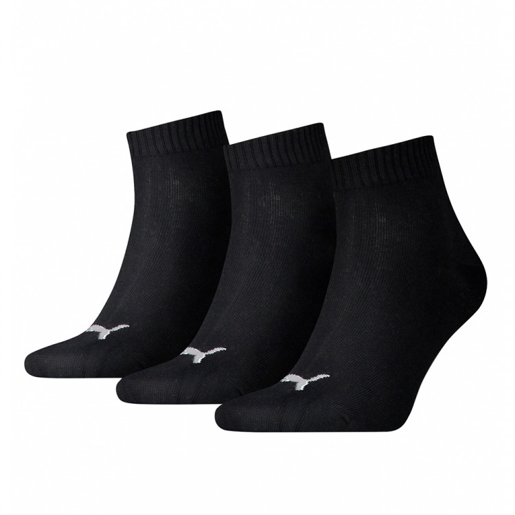 Шкарпетки Puma Unisex Quarter Plain чорні 90697832 изображение 1