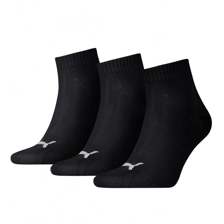 Носки Puma Unisex Quarter Plain черные 90697832 изображение 1