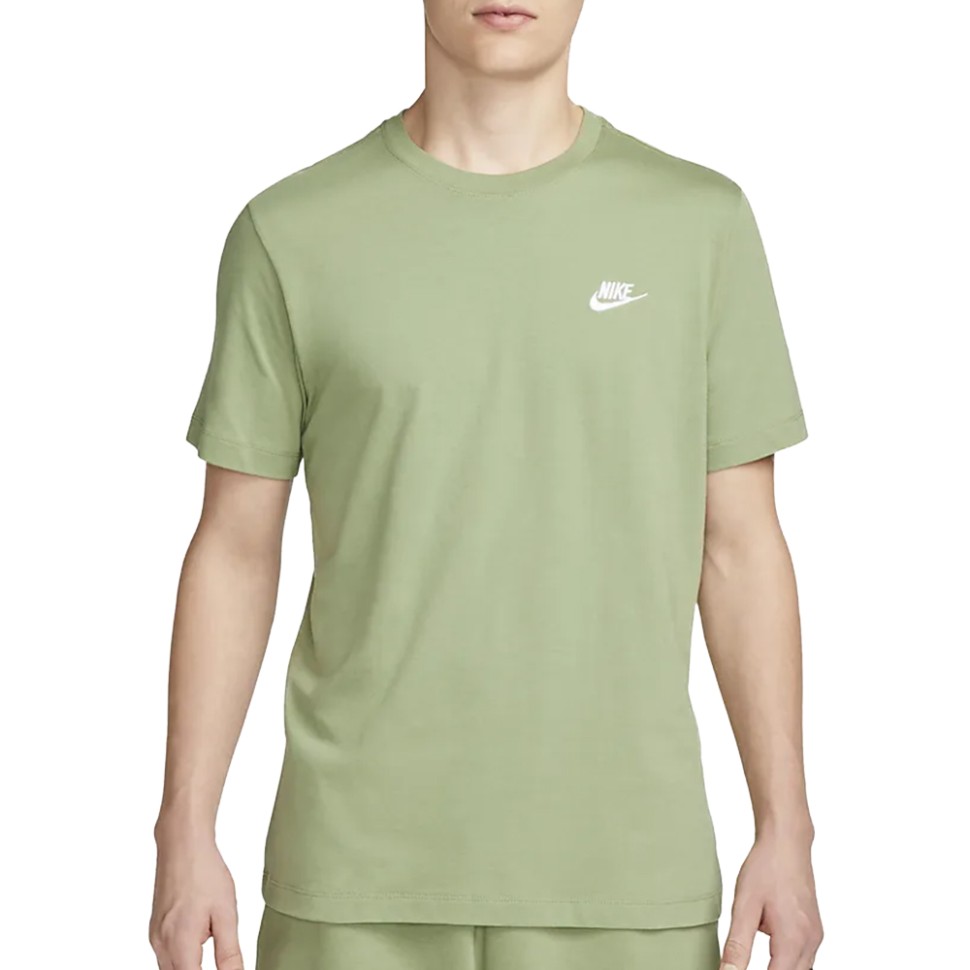 Футболка чоловіча Nike M NSW CLUB TEE зелена AR4997-386 изображение 1
