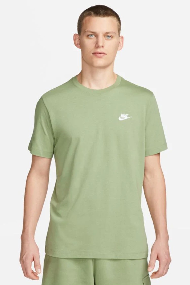 Футболка чоловіча Nike M NSW CLUB TEE зелена AR4997-386 изображение 3