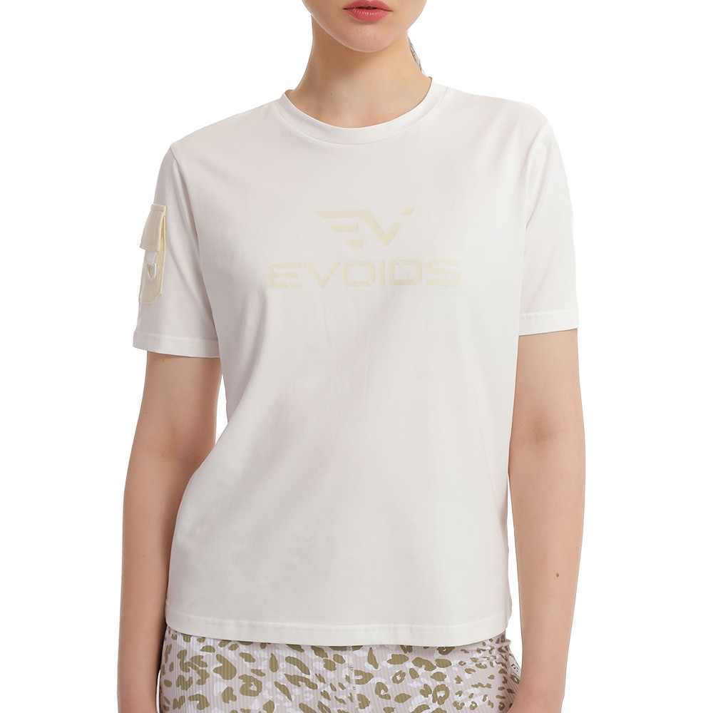 Футболка жіноча Evoids Glen біла 552331-100 изображение 1