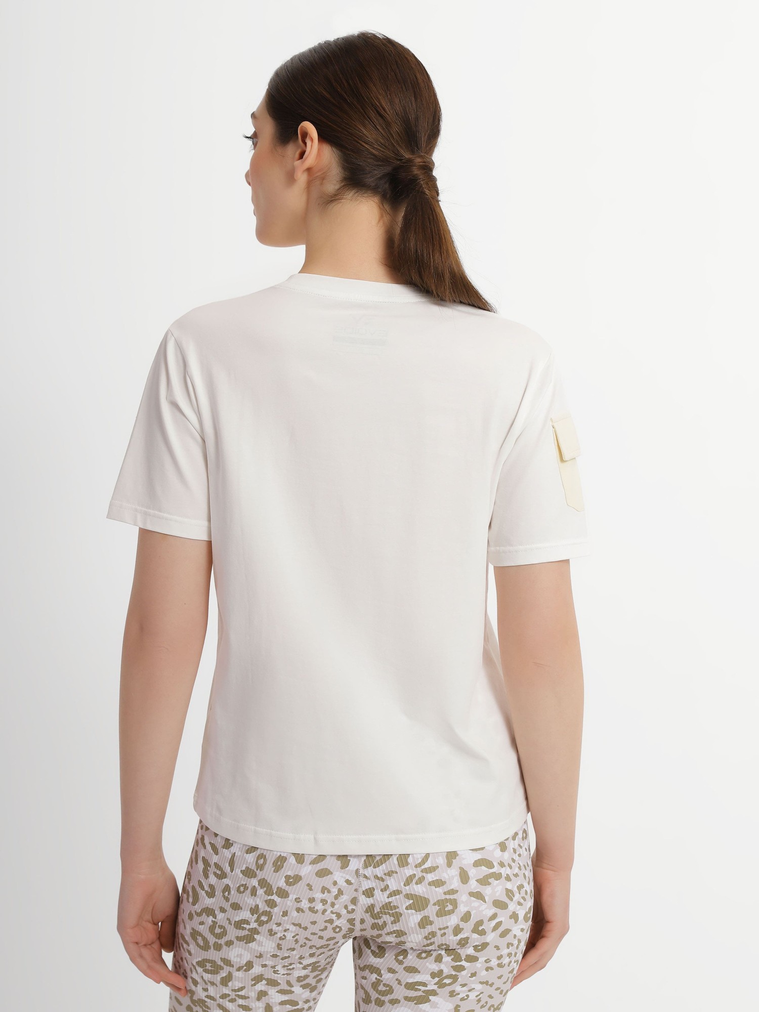 Футболка жіноча Evoids Glen біла 552331-100 изображение 4