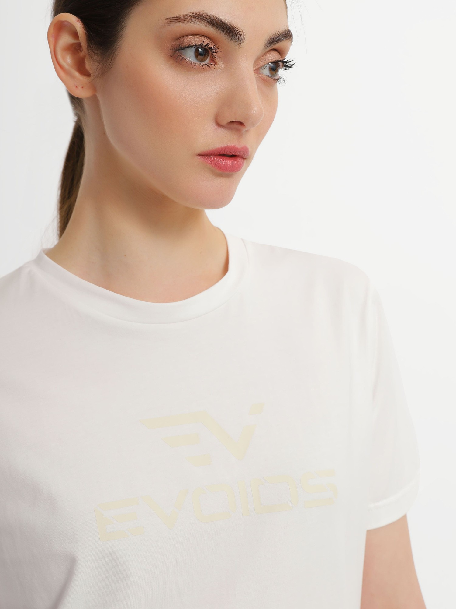 Футболка жіноча Evoids Glen біла 552331-100 изображение 5