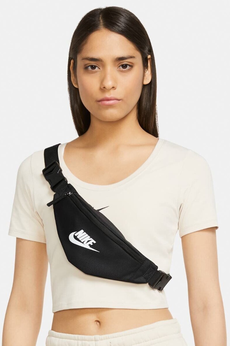 Сумка Nike NK HERITAGE S WAISTPACK чорна DB0488-010 — фото 5