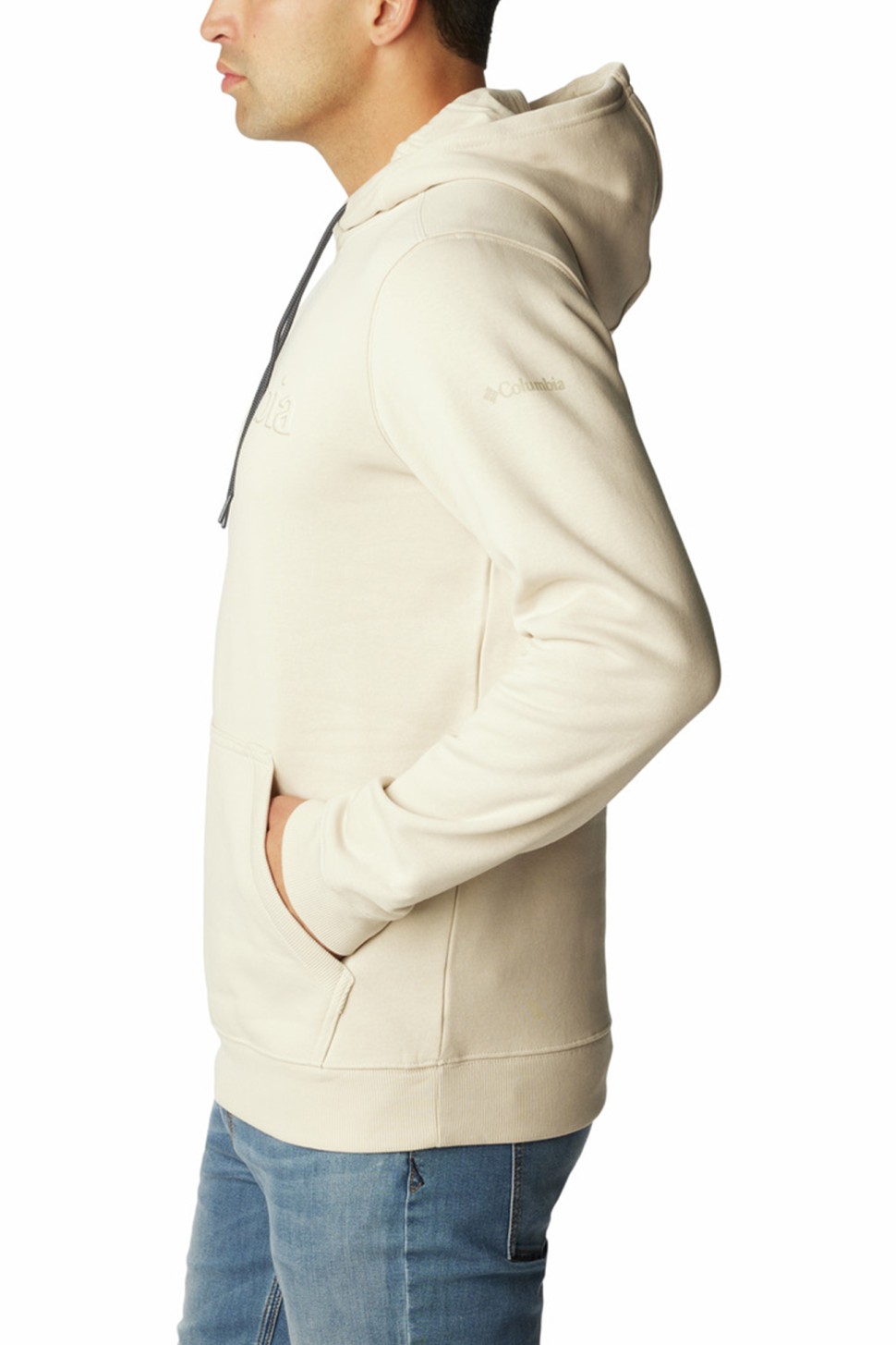 Худі чоловіче Columbia CSC Basic Logo™ II Hoodie бежеве 1681661-278 — фото 2