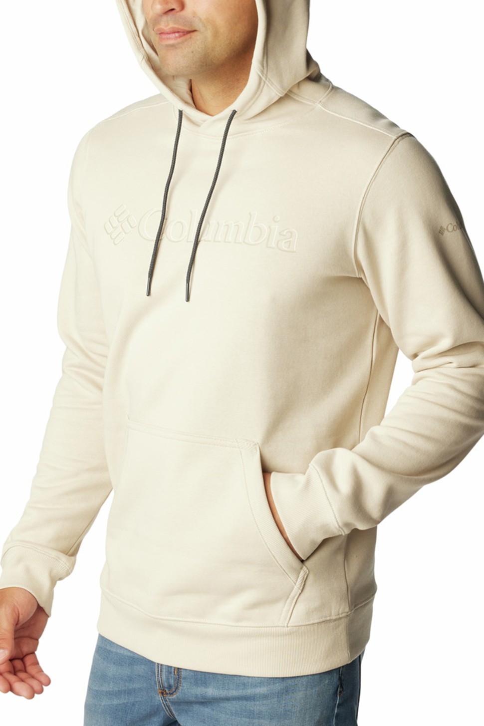 Худі чоловіче Columbia CSC Basic Logo™ II Hoodie бежеве 1681661-278 — фото 4