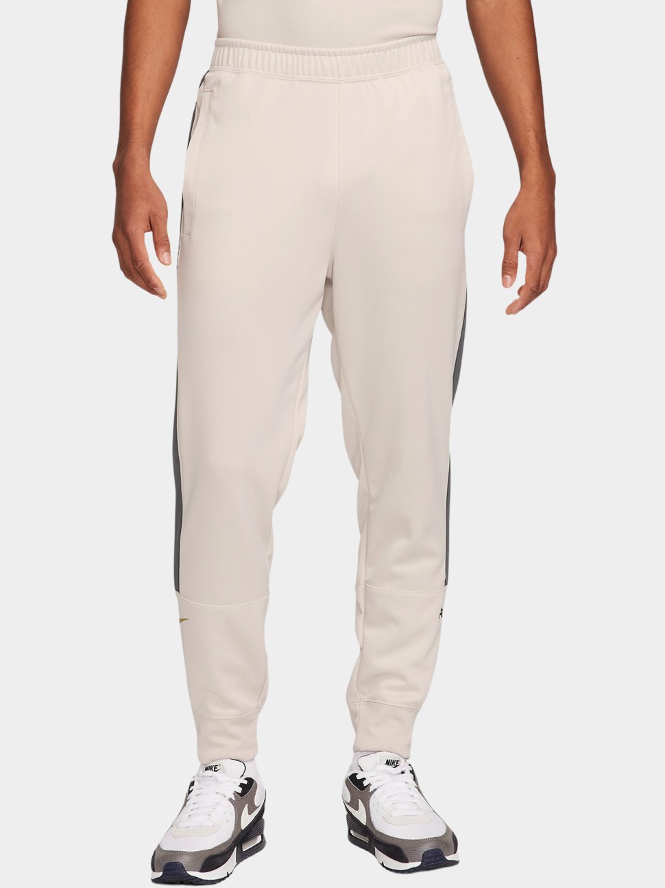 Штани чоловічі Nike M NSW SW AIR JOGGER PK бежеві FN7690-104 — фото 2