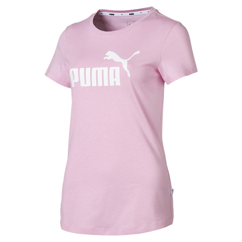 Футболка женская Puma Essentials Tee розовая 85345521 изображение 1