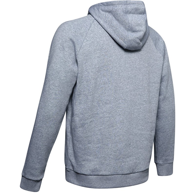 Толстовка мужская Under Armour RIVAL FLEECE LOGO серая 1345628-035 — фото 2 — Sport City Толстовка мужская Under Armour RIVAL FLEECE LOGO серая 1345628-035 — фото 2