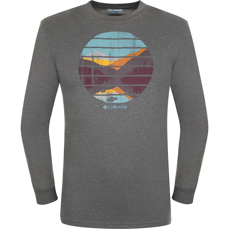 Футболка мужская Columbia Ranger River Graphic Tee серая 1892331-031 изображение 1