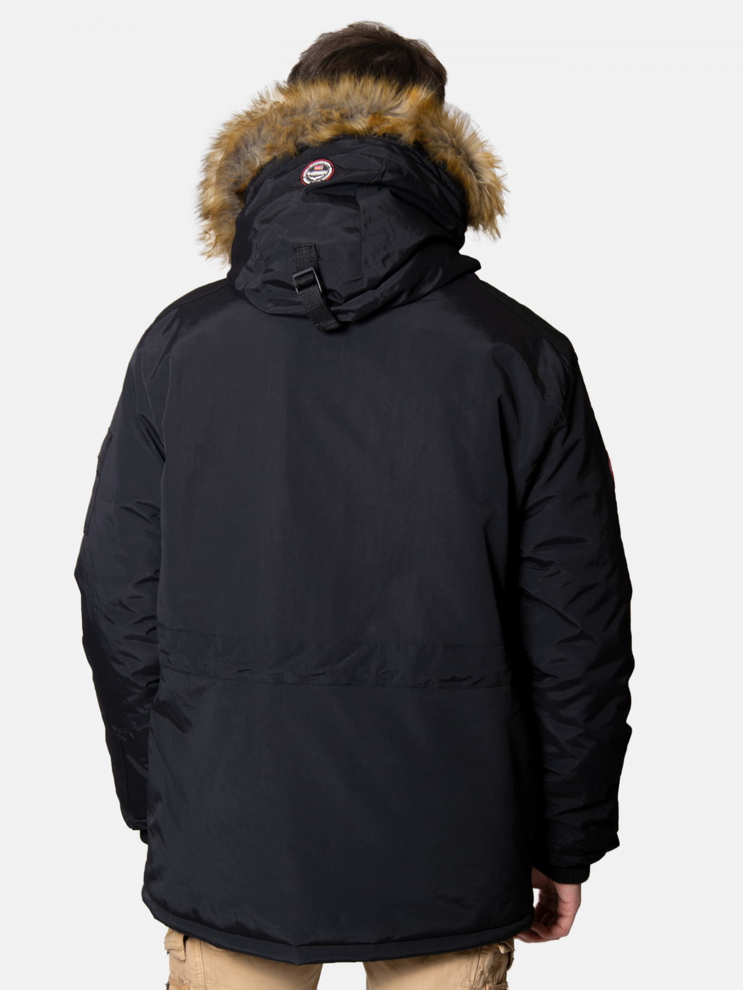 Куртка чоловіча Geographical Norway чорна WR054H-010
