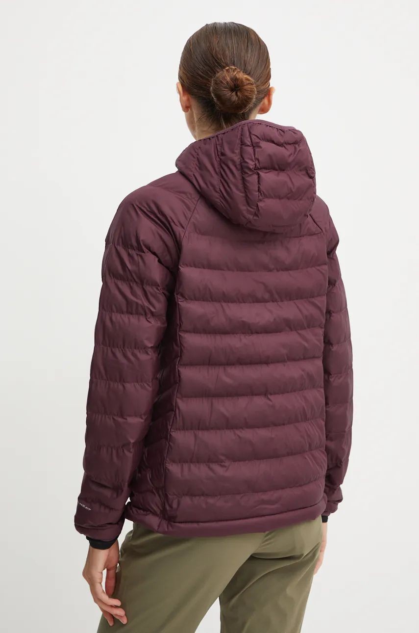 Куртка жіноча Columbia Powder Lite™ II Hooded Jacket бордова 2089391-607 — фото 4