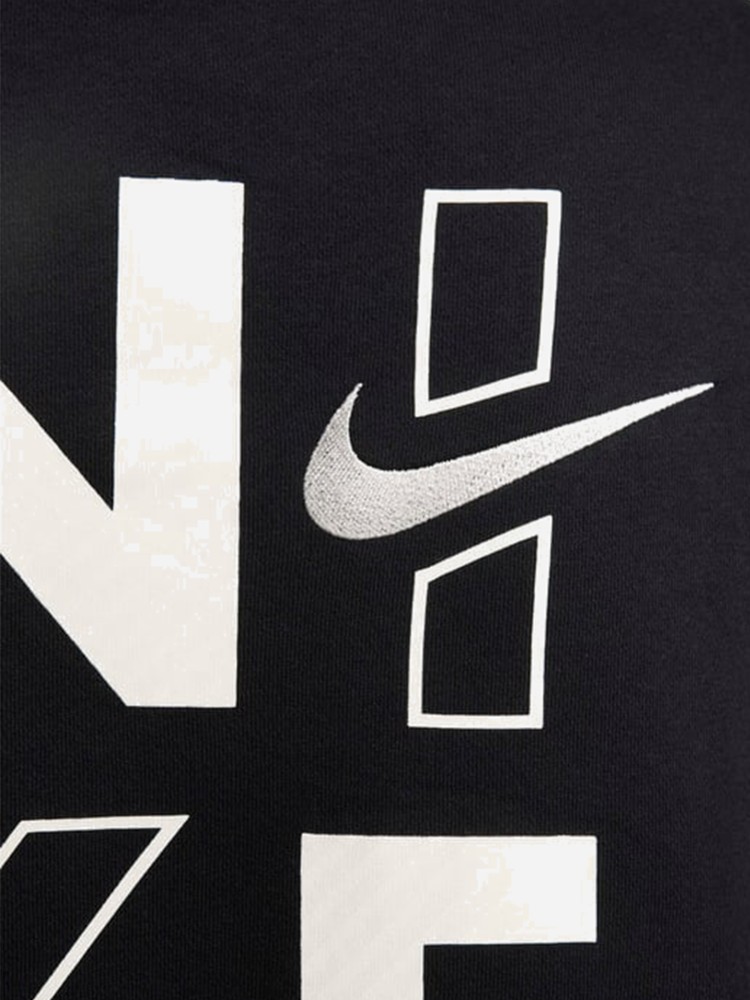 Толстовка жіноча Nike W NSW FLC OS CREW GLS чорна HM4318-010 изображение 6