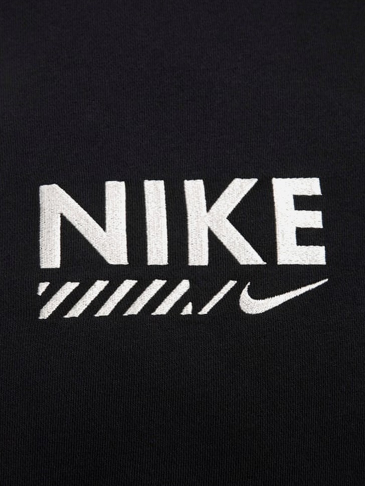 Толстовка жіноча Nike W NSW FLC OS CREW GLS чорна HM4318-010 изображение 7