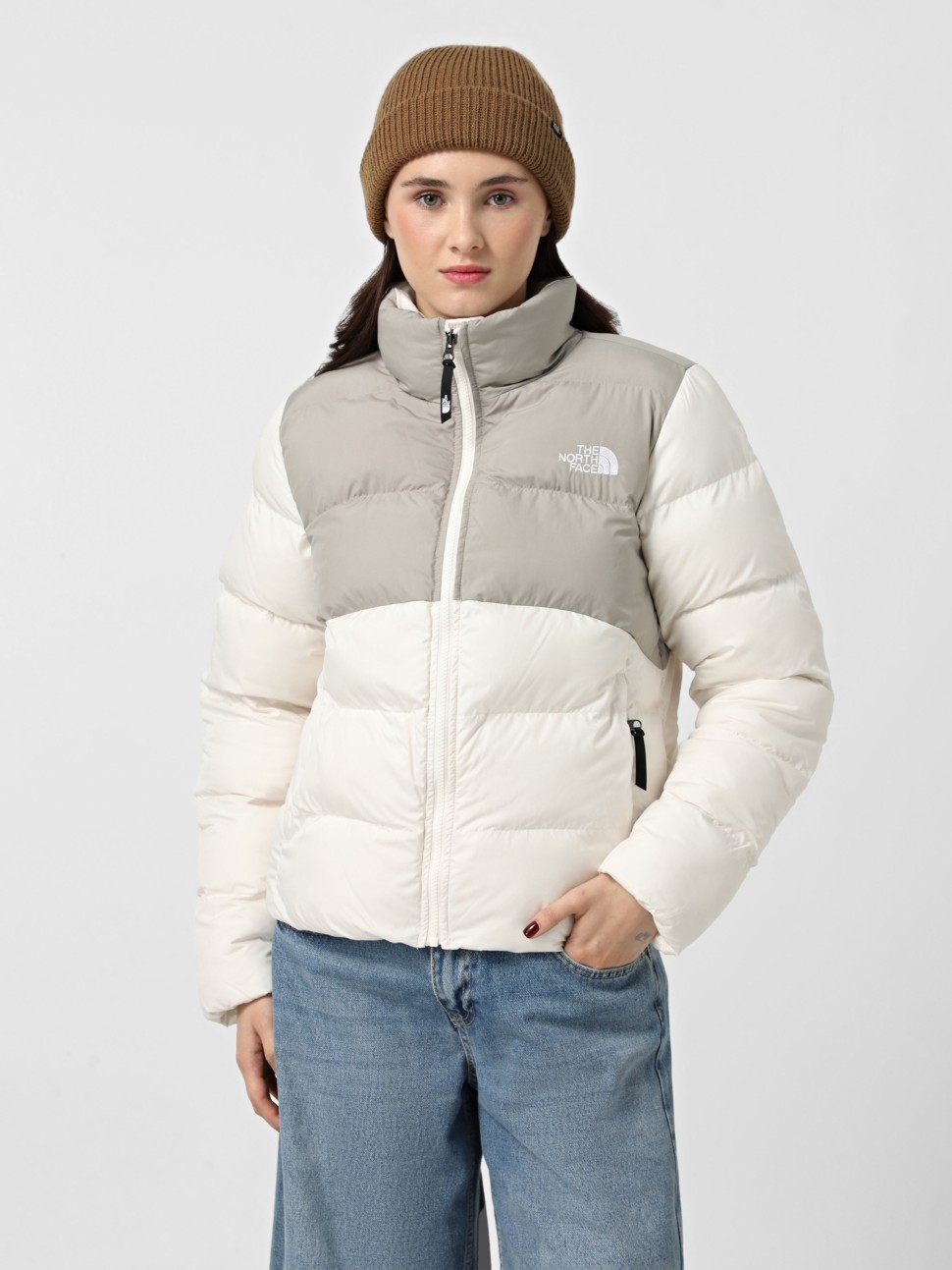 Зимова куртка жіноча The North Face Saikuru біла NF0A89JD4QI1 — фото 2