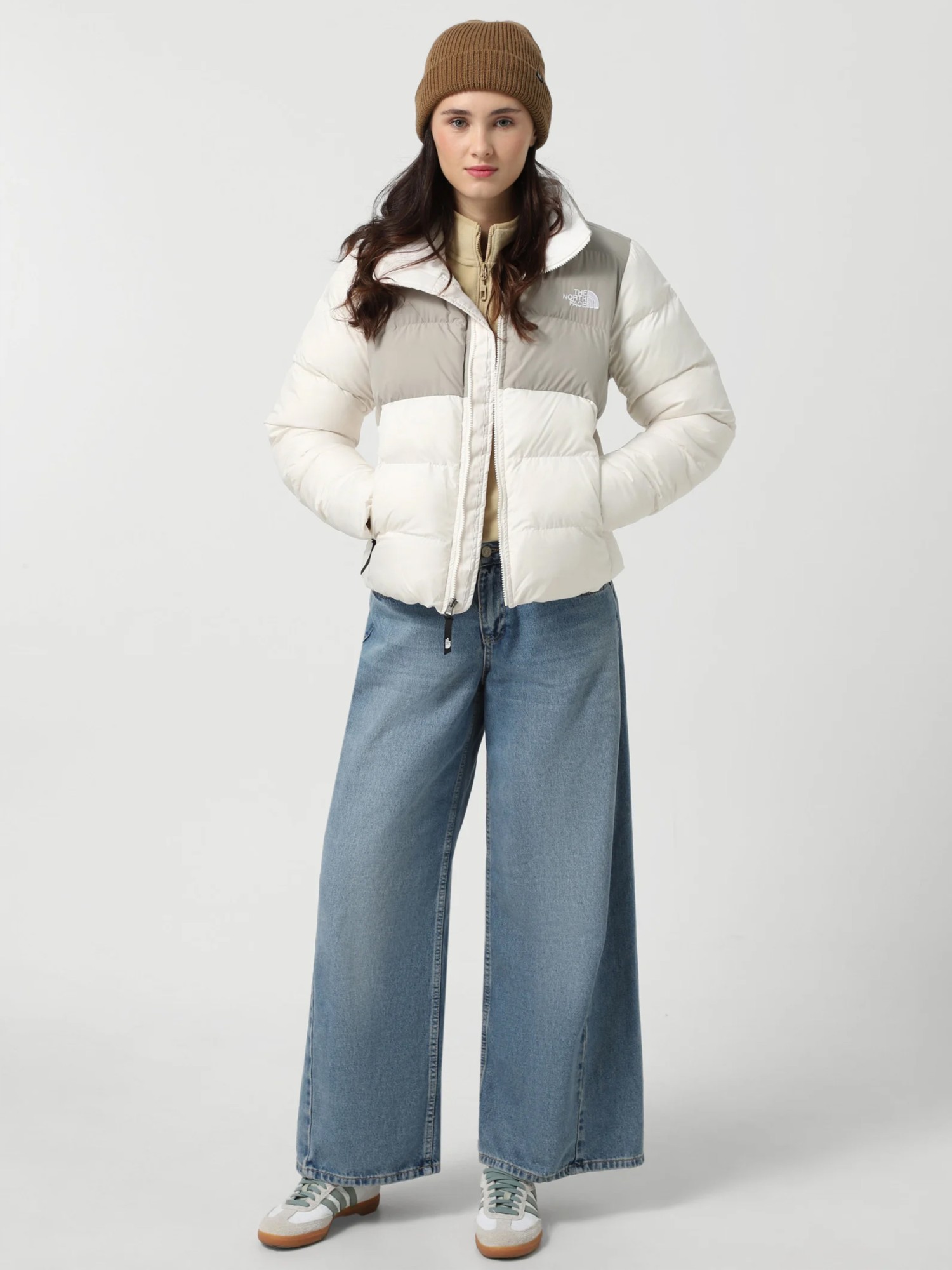 Зимняя куртка женская The North Face Saikuru белая NF0A89JD4QI1 изображение 4