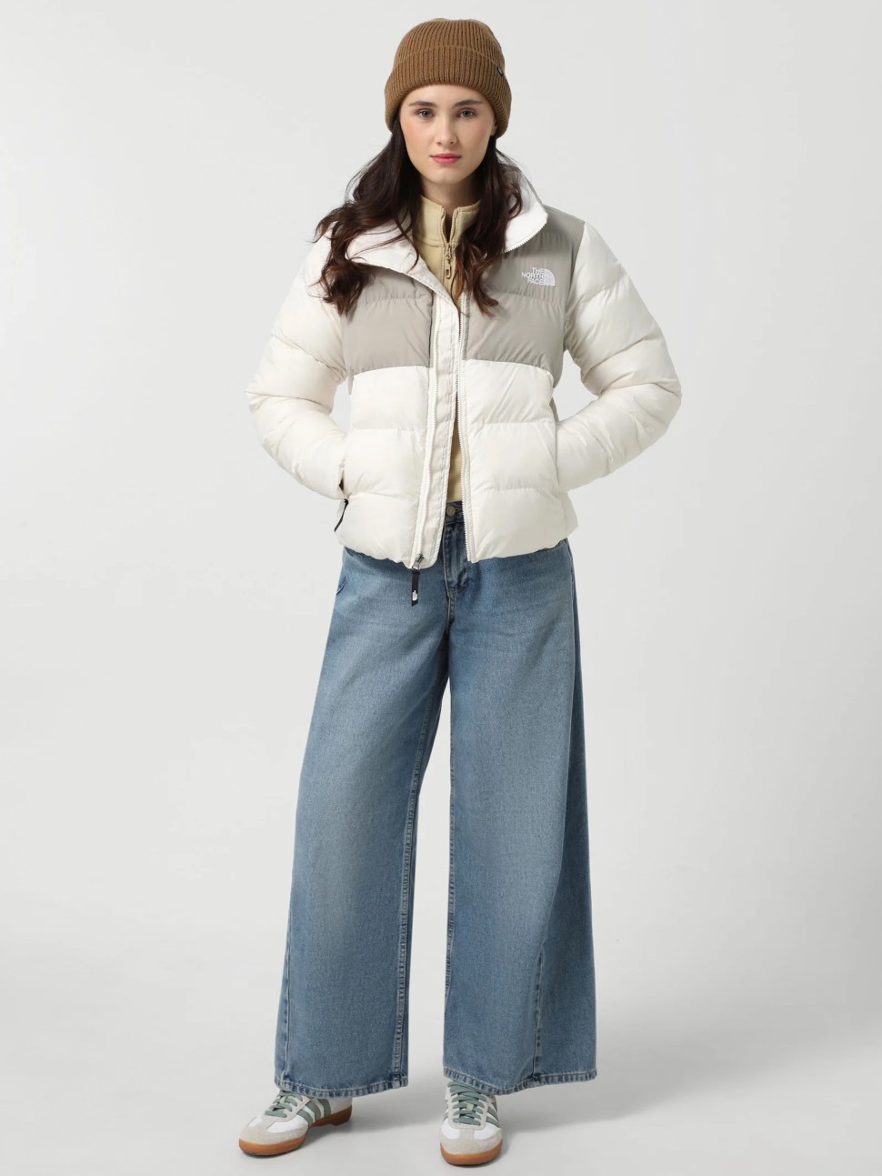 Зимова куртка жіноча The North Face Saikuru біла NF0A89JD4QI1 — фото 4
