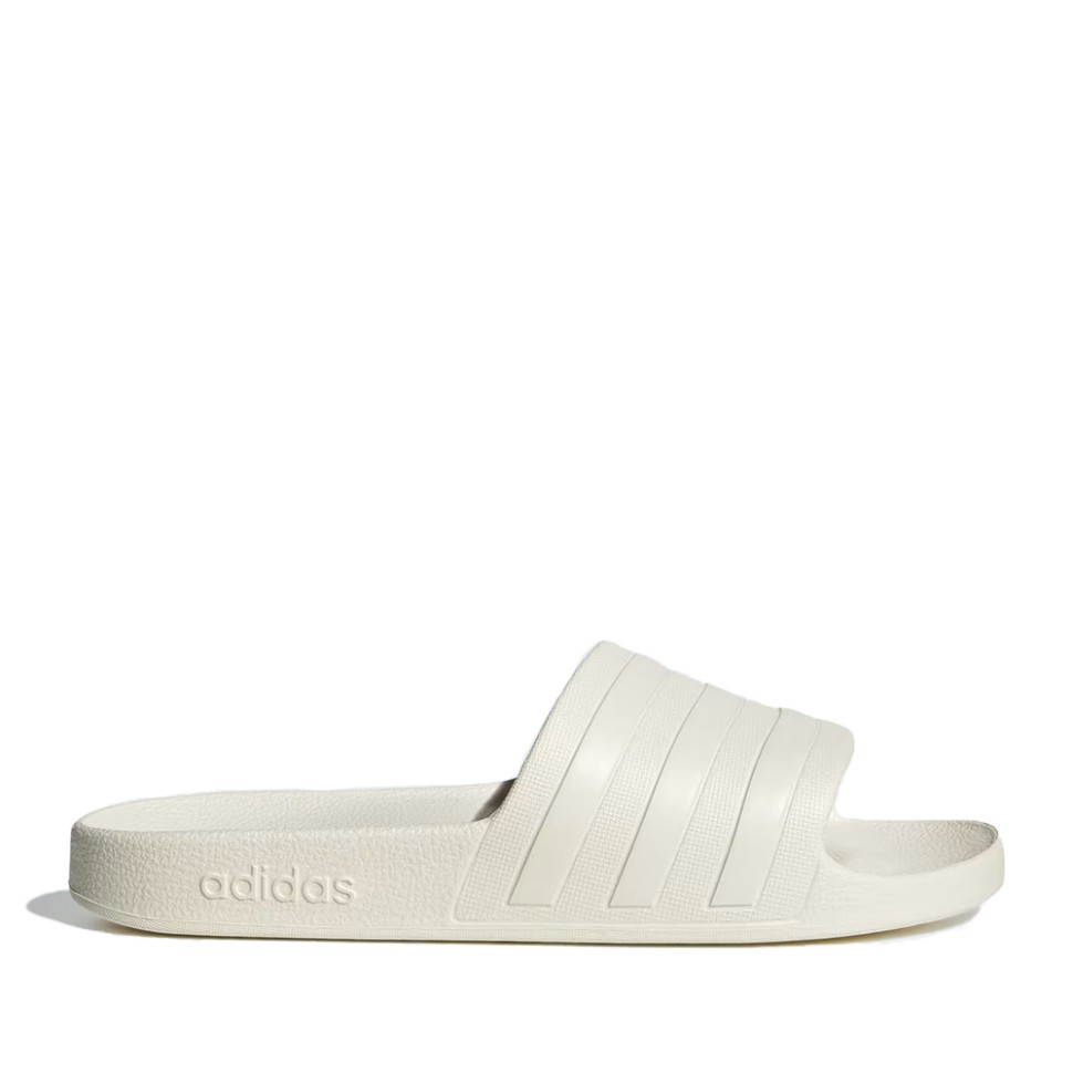 Пляжне взуття жіноче Adidas ADILETTE AQUA молочне JP5183 — фото 1